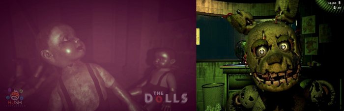 the dolls vs fnaf