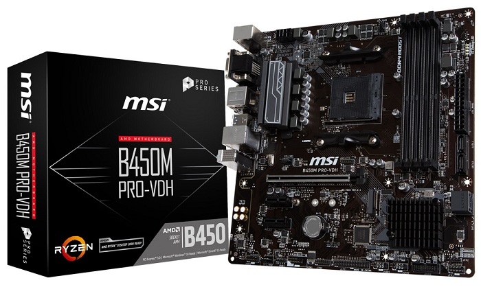 MSI B450M PRO VDH